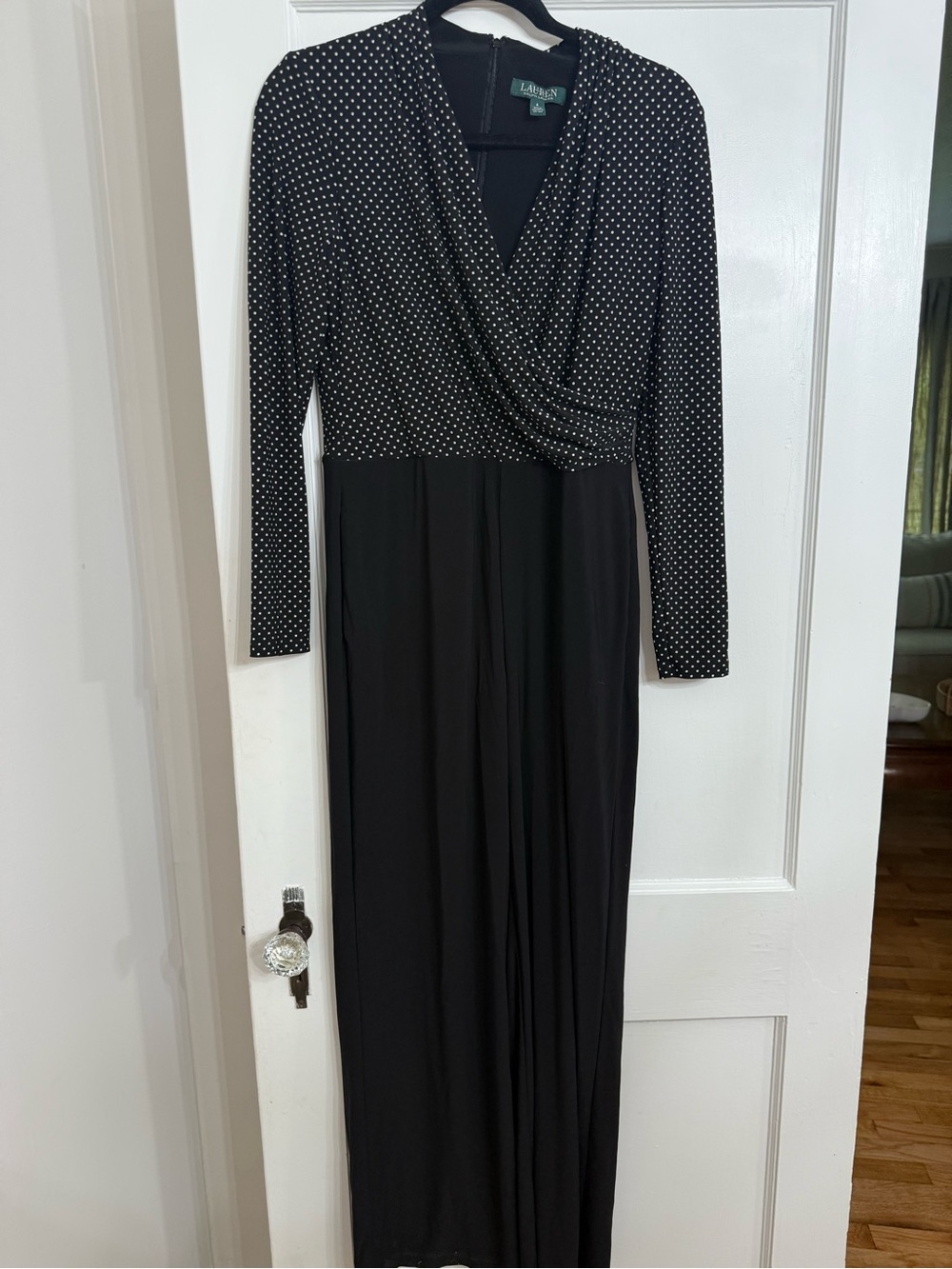 Lauren Ralph Lauren Jersey polka dot jumpsuit